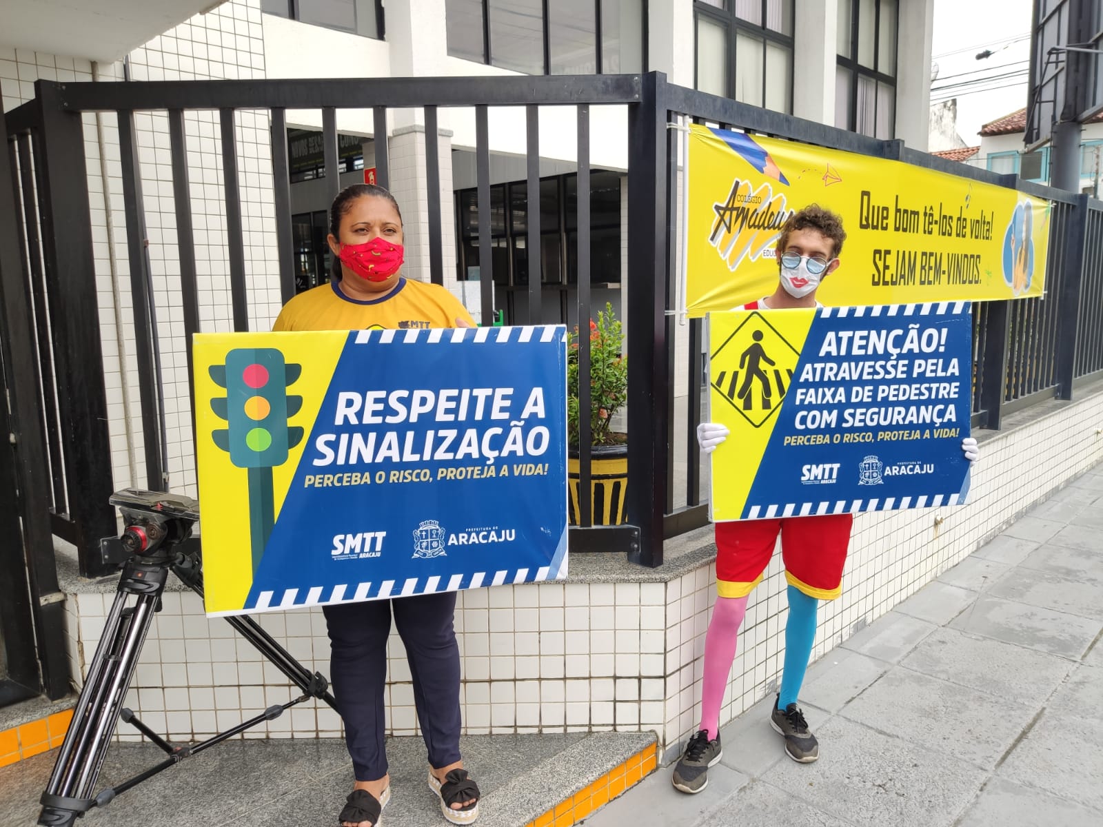 Volta às aulas: SMTT programa ações educativas em escolas da capital - SMTT Aracaju